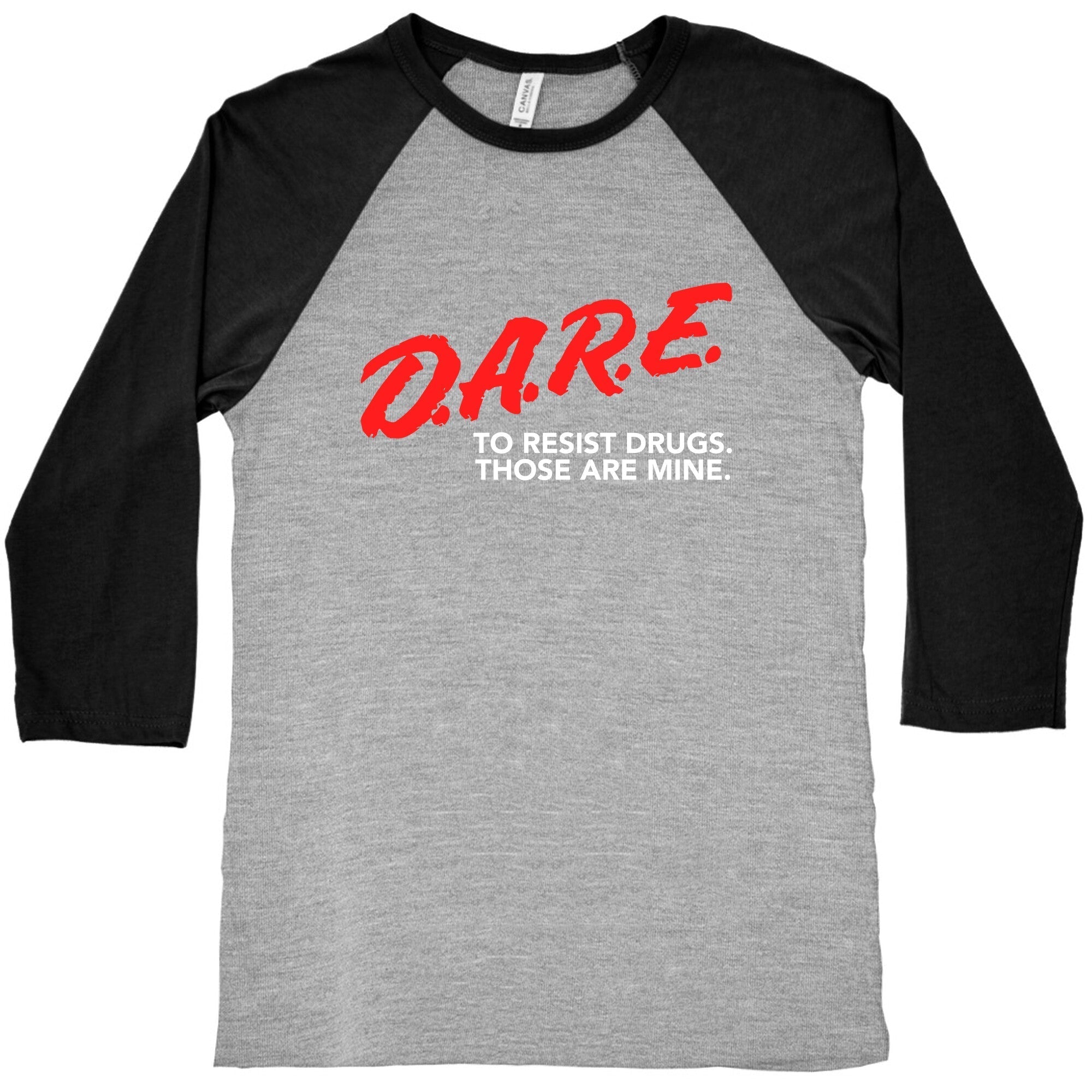 DARE Parody Baseball Tee Hoodie, Sweatshirt | CoreVibeTees.com (Image 2)
