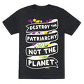 Destroy The Patriarchy Not The Planet Unisex Triblend Tee Hoodie, Sweatshirt | CoreVibeTees.com (Image 1)