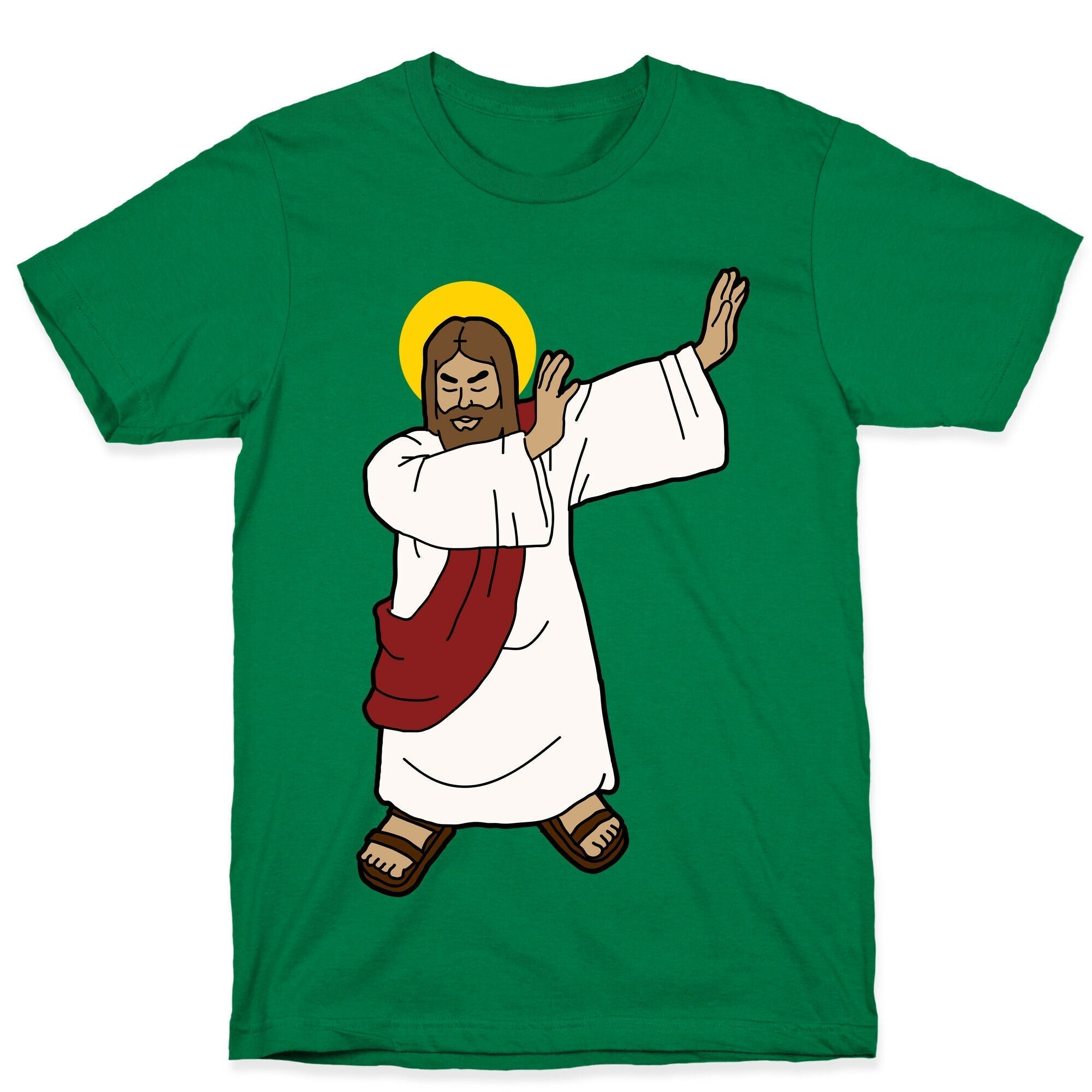 Dabbing Jesus T-Shirt Style001 Hoodie, Sweatshirt | CoreVibeTees.com (Image 3)