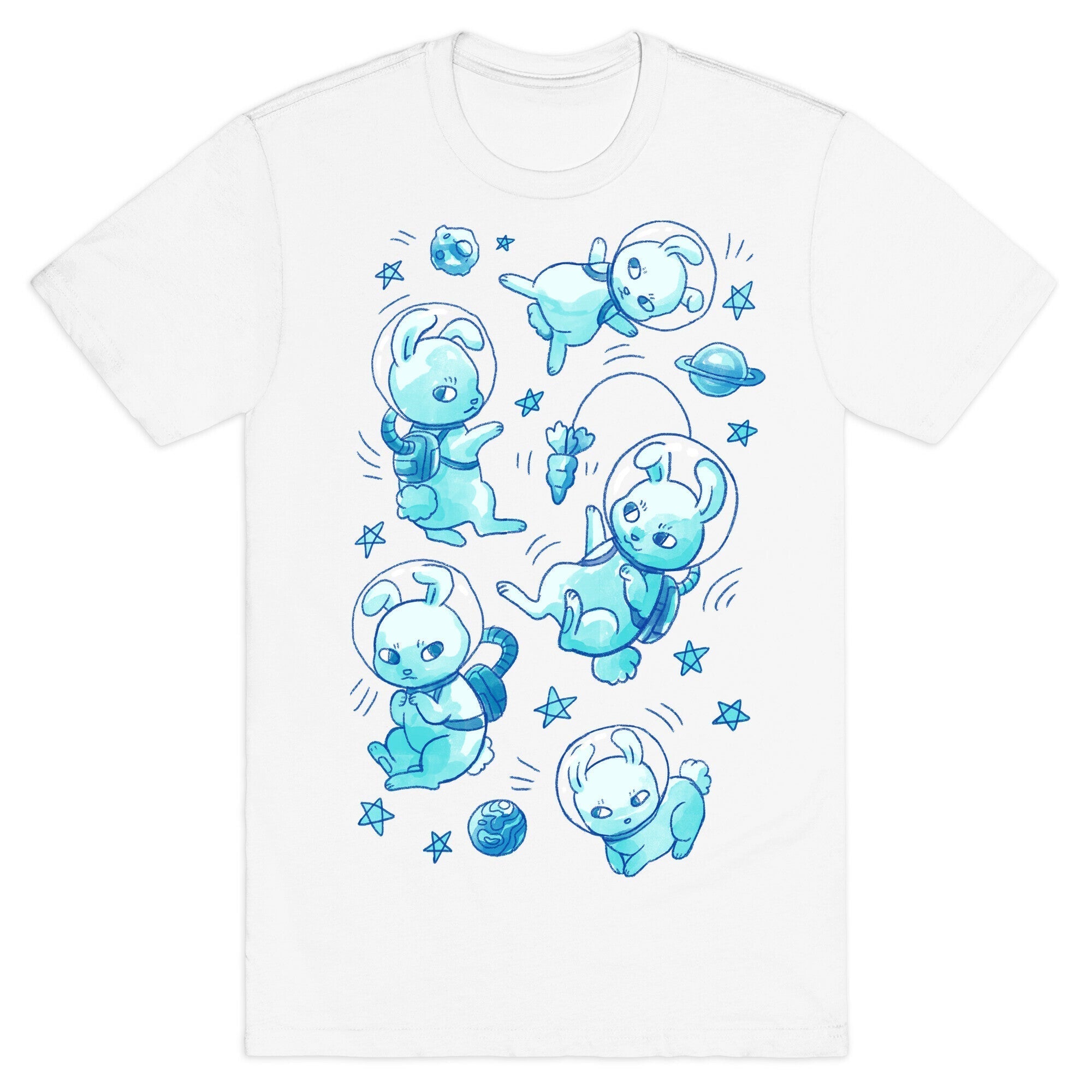 Bunnies In Space T-Shirt Style001 Hoodie, Sweatshirt | CoreVibeTees.com (Image 2)