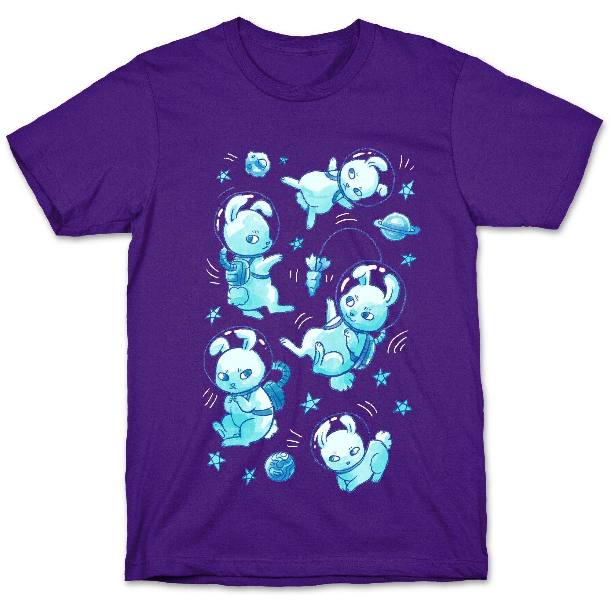 Bunnies In Space T-Shirt Hoodie, Sweatshirt | CoreVibeTees.com (Image 5)