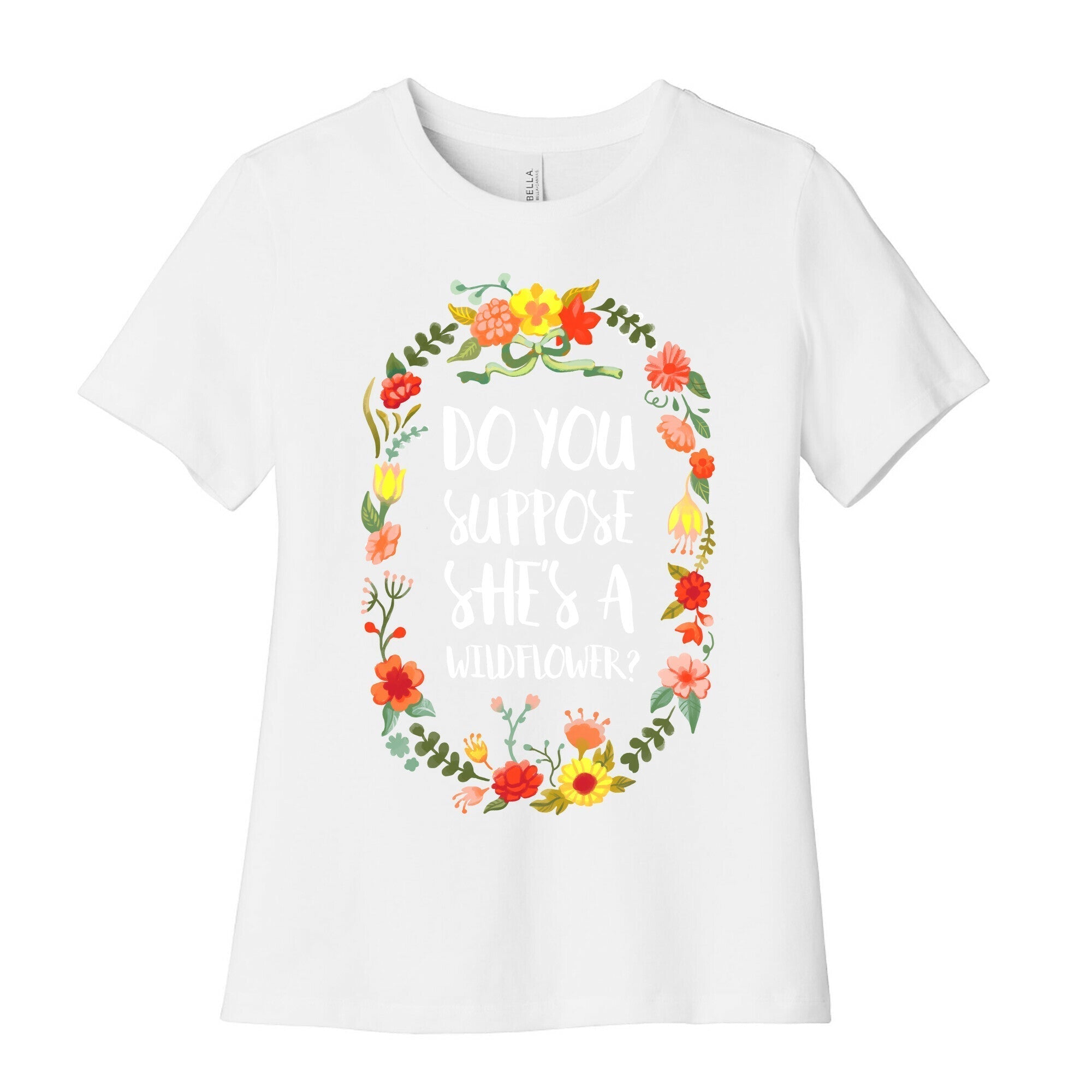 Do You Suppose She's A Wildflower Women's Cotton Tee Hoodie, Sweatshirt | CoreVibeTees.com (Image 4)