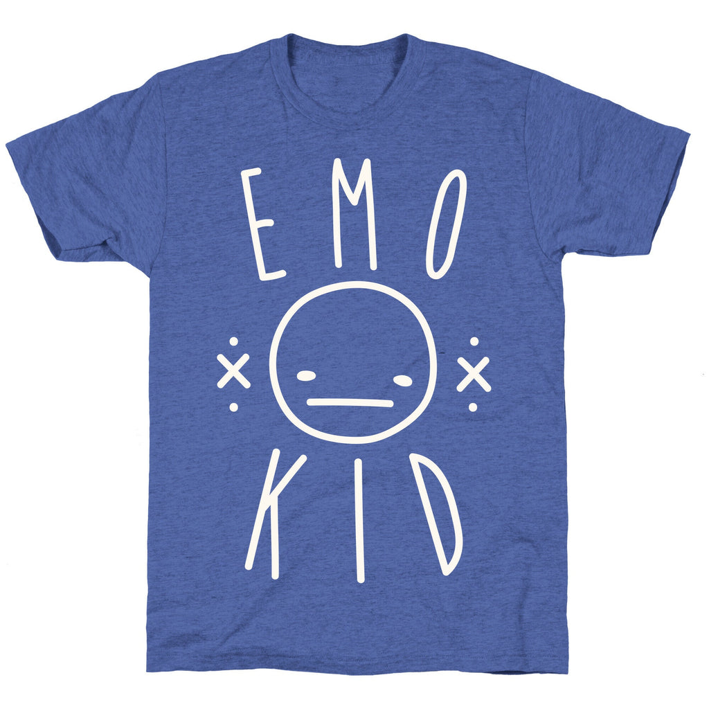 Emo Kid Unisex Triblend Tee Hoodie, Sweatshirt | CoreVibeTees.com (Image 5)