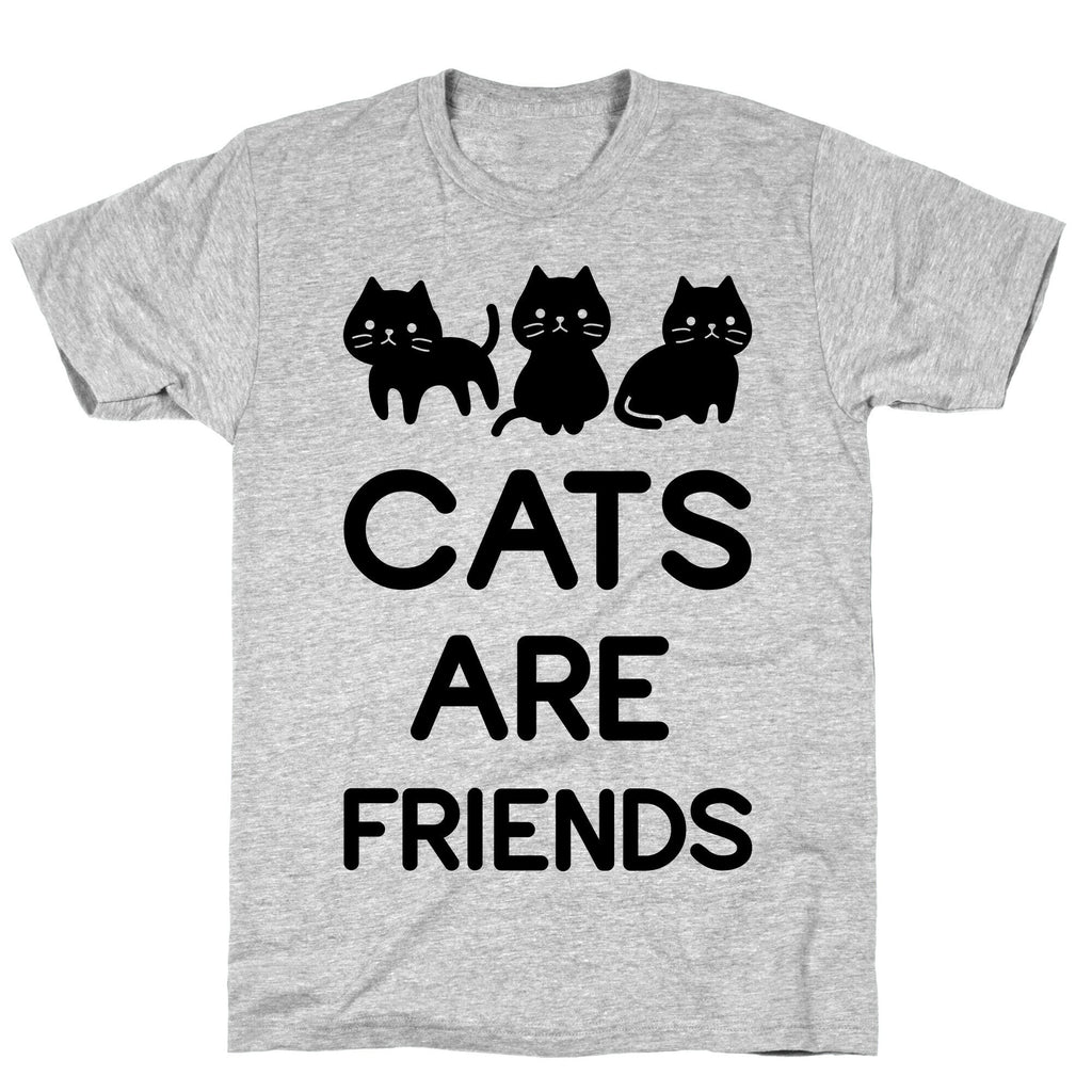 Cats are Friends T-Shirt Hoodie, Sweatshirt | CoreVibeTees.com (Image 3)
