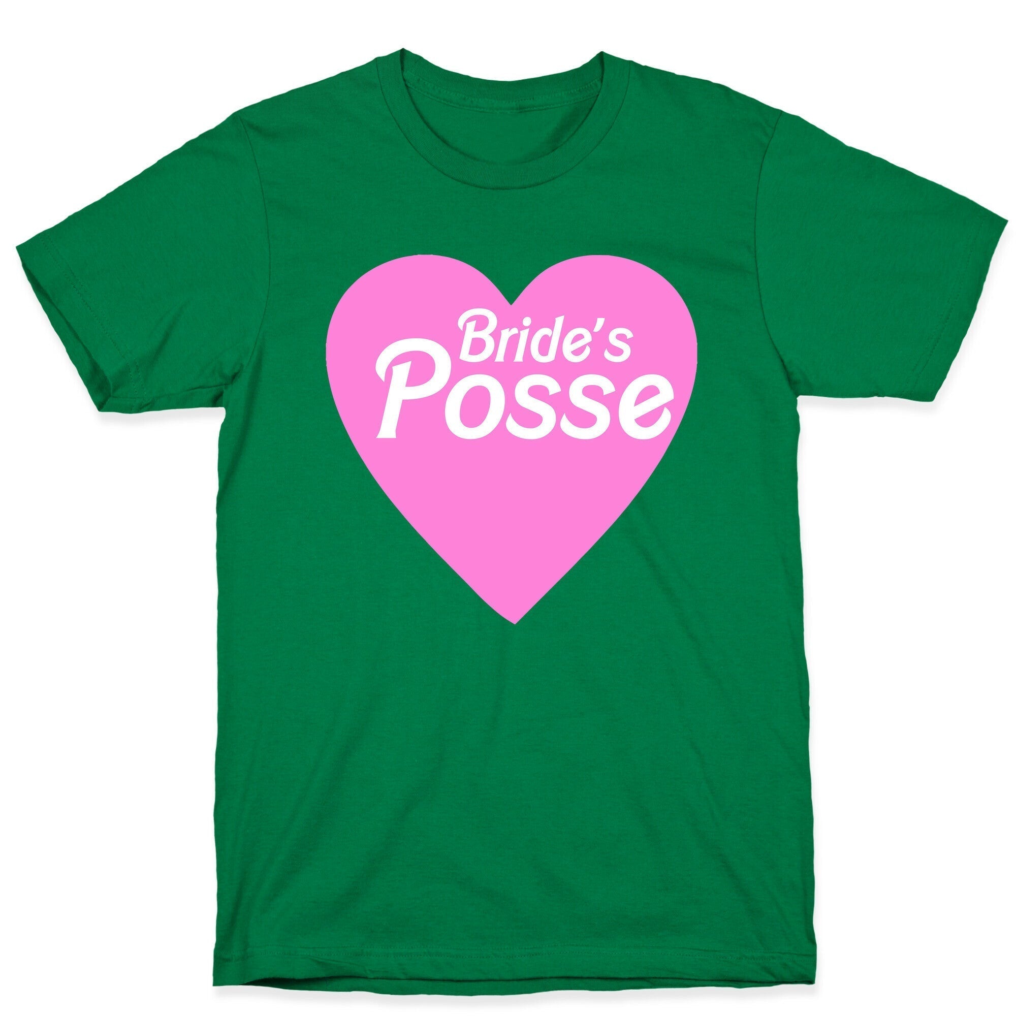 Bride's Posse Heart T-Shirt Hoodie, Sweatshirt | CoreVibeTees.com (Image 3)