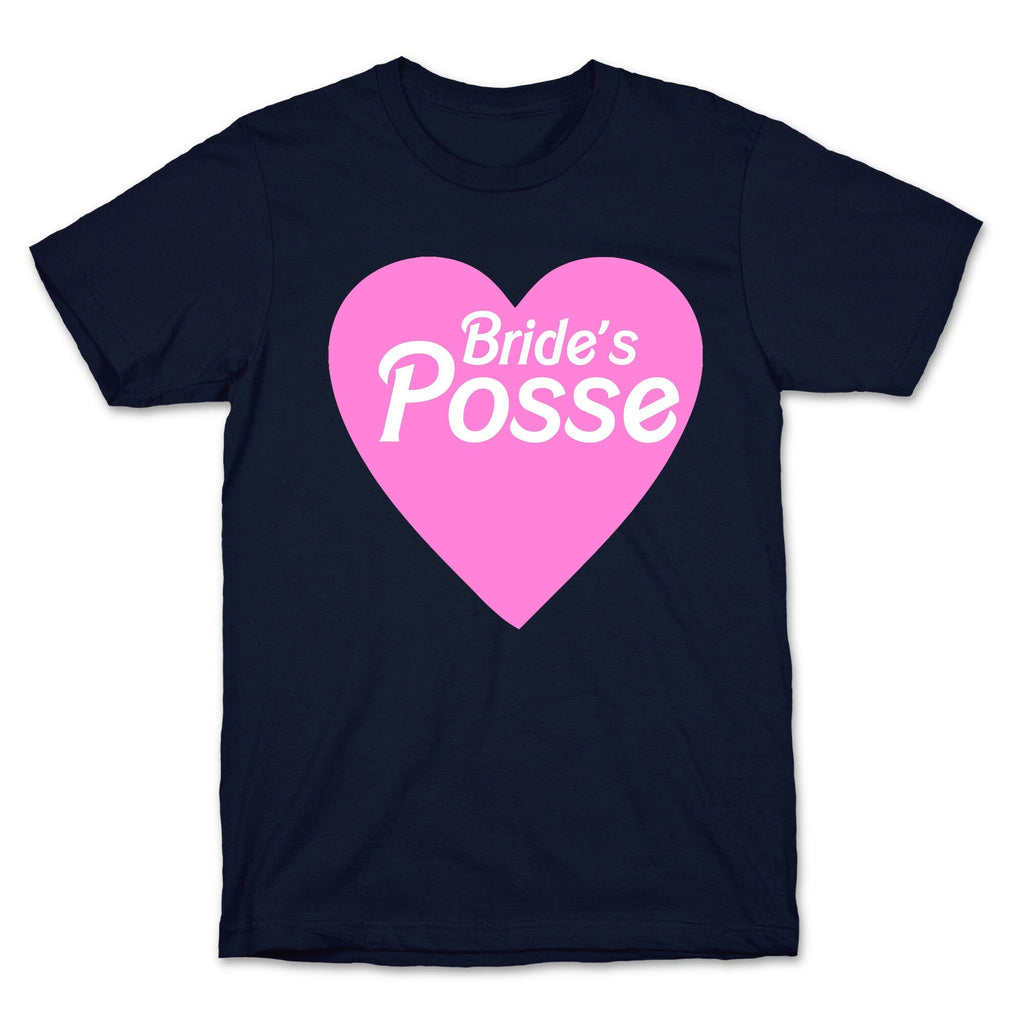 Bride's Posse Heart T-Shirt Hoodie, Sweatshirt | CoreVibeTees.com (Image 4)