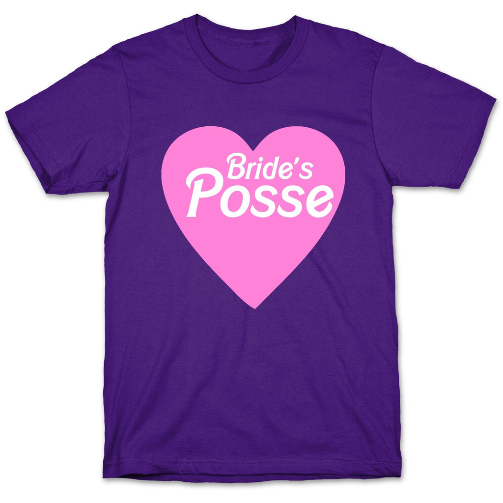Bride's Posse Heart T-Shirt Hoodie, Sweatshirt | CoreVibeTees.com (Image 5)