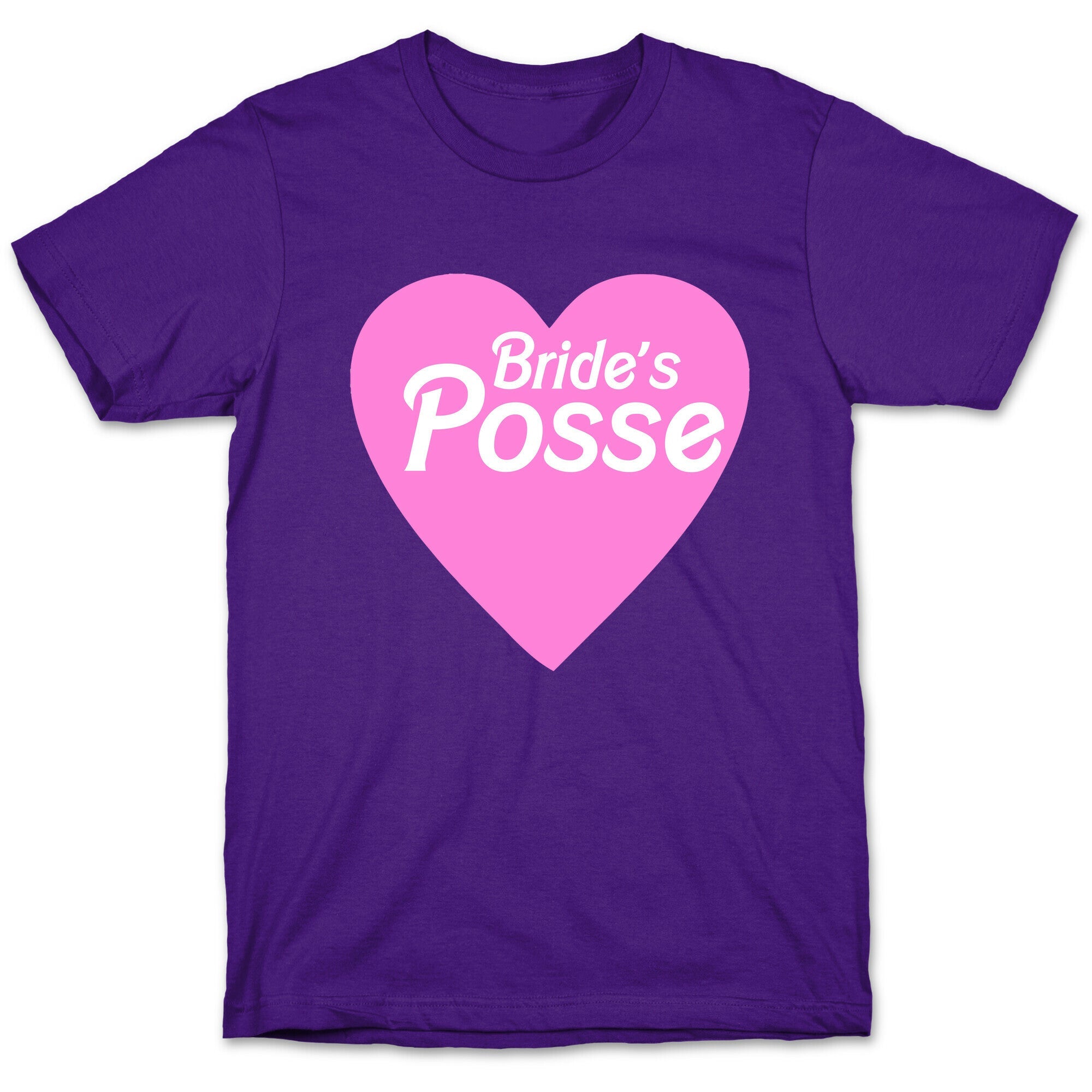 Bride's Posse Heart T-Shirt Hoodie, Sweatshirt | CoreVibeTees.com (Image 5)