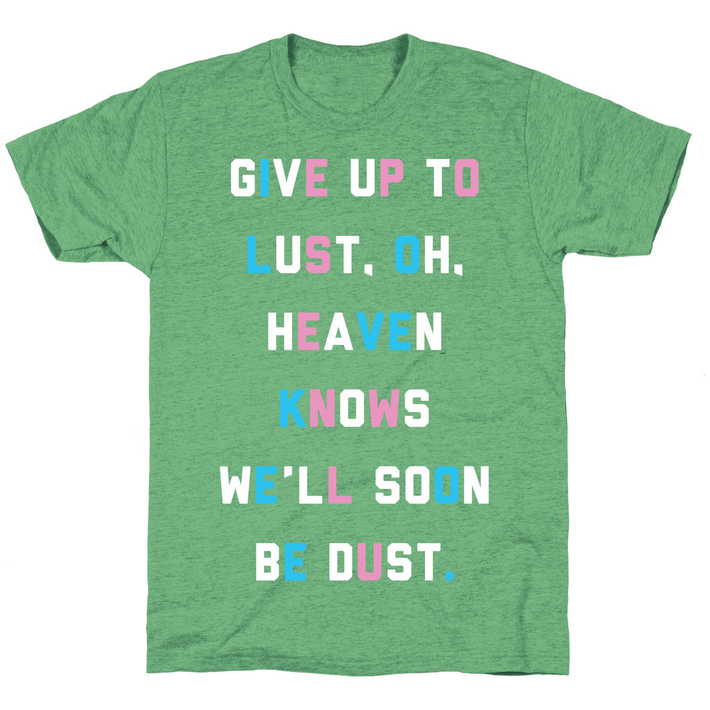 Give Up To Lust Unisex Triblend Tee Hoodie, Sweatshirt | CoreVibeTees.com (Image 2)