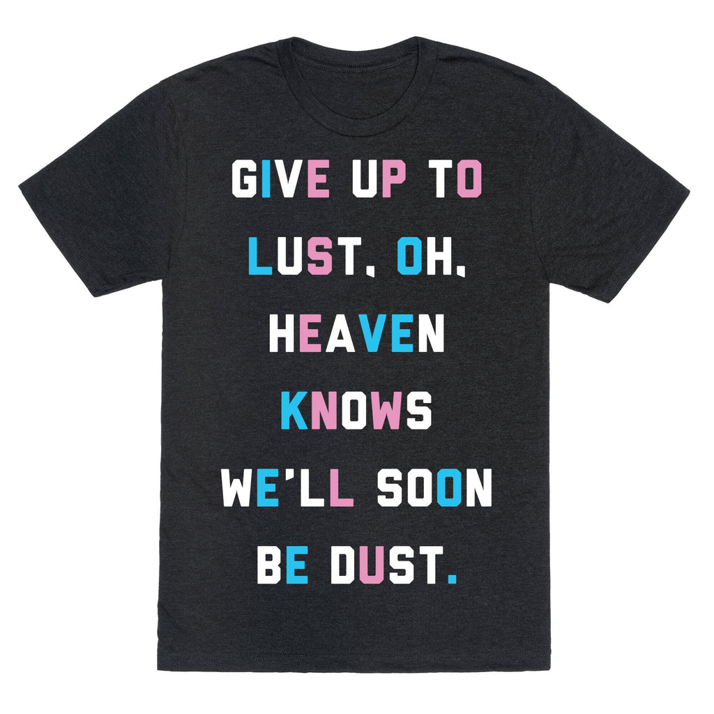 Give Up To Lust Unisex Triblend Tee Hoodie, Sweatshirt | CoreVibeTees.com (Image 1)
