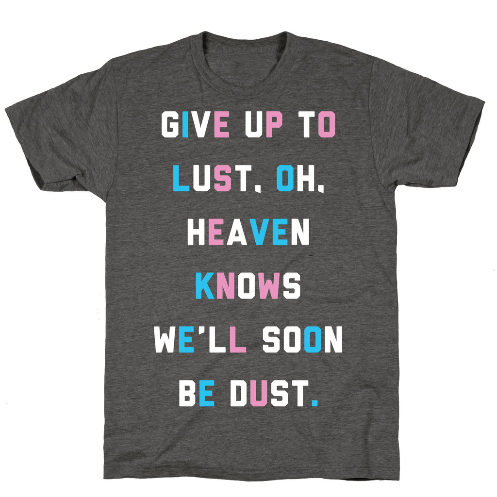 Give Up To Lust Unisex Triblend Tee Hoodie, Sweatshirt | CoreVibeTees.com (Image 3)