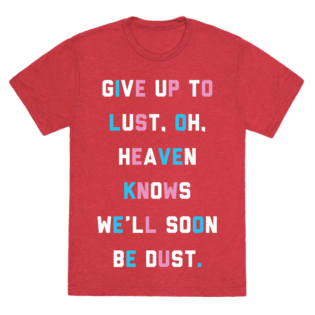 Give Up To Lust Unisex Triblend Tee Hoodie, Sweatshirt | CoreVibeTees.com (Image 4)