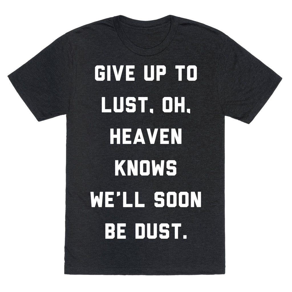 Give Up To Lust Unisex Triblend Tee Style002 Hoodie, Sweatshirt | CoreVibeTees.com (Image 1)