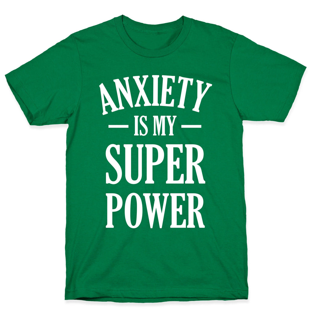 Anxiety Is My Superpower T-Shirt Style001 Hoodie, Sweatshirt | CoreVibeTees.com (Image 3)