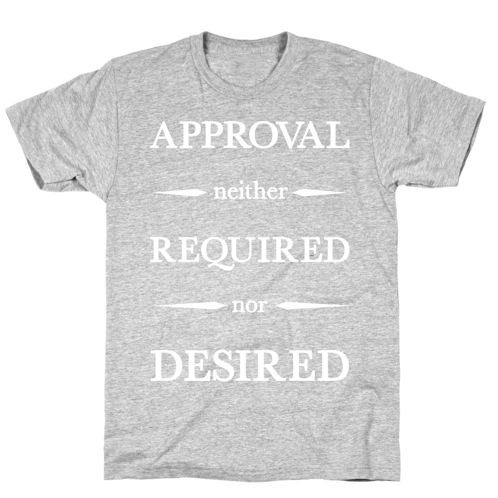 Approval Neither Required Nor Desired T-Shirt Hoodie, Sweatshirt | CoreVibeTees.com (Image 2)