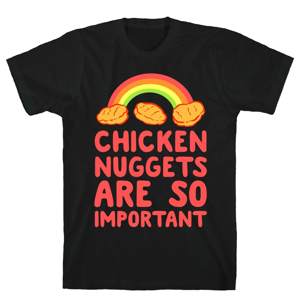 Chicken Nuggets Are So Important T-Shirt Hoodie, Sweatshirt | CoreVibeTees.com (Image 1)