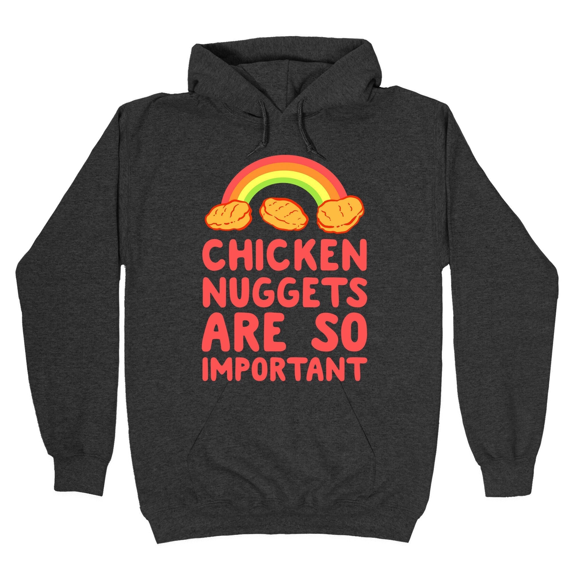 Chicken Nuggets Are So Important Hoodie T-Shirts, Sweatshirt | CoreVibeTees.com (Image 3)