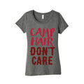Camp Hair Don't Care Women's Triblend Tee Hoodie, Sweatshirt | CoreVibeTees.com (Image 1)
