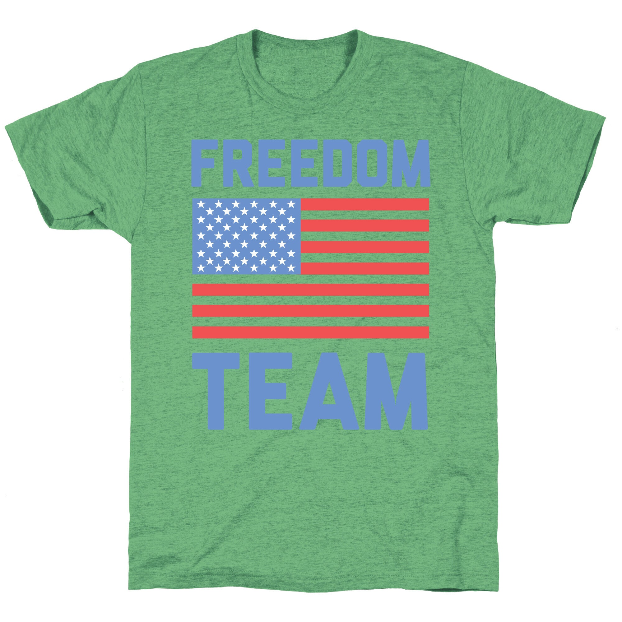Freedom Team Unisex Triblend Tee Hoodie, Sweatshirt | CoreVibeTees.com (Image 2)