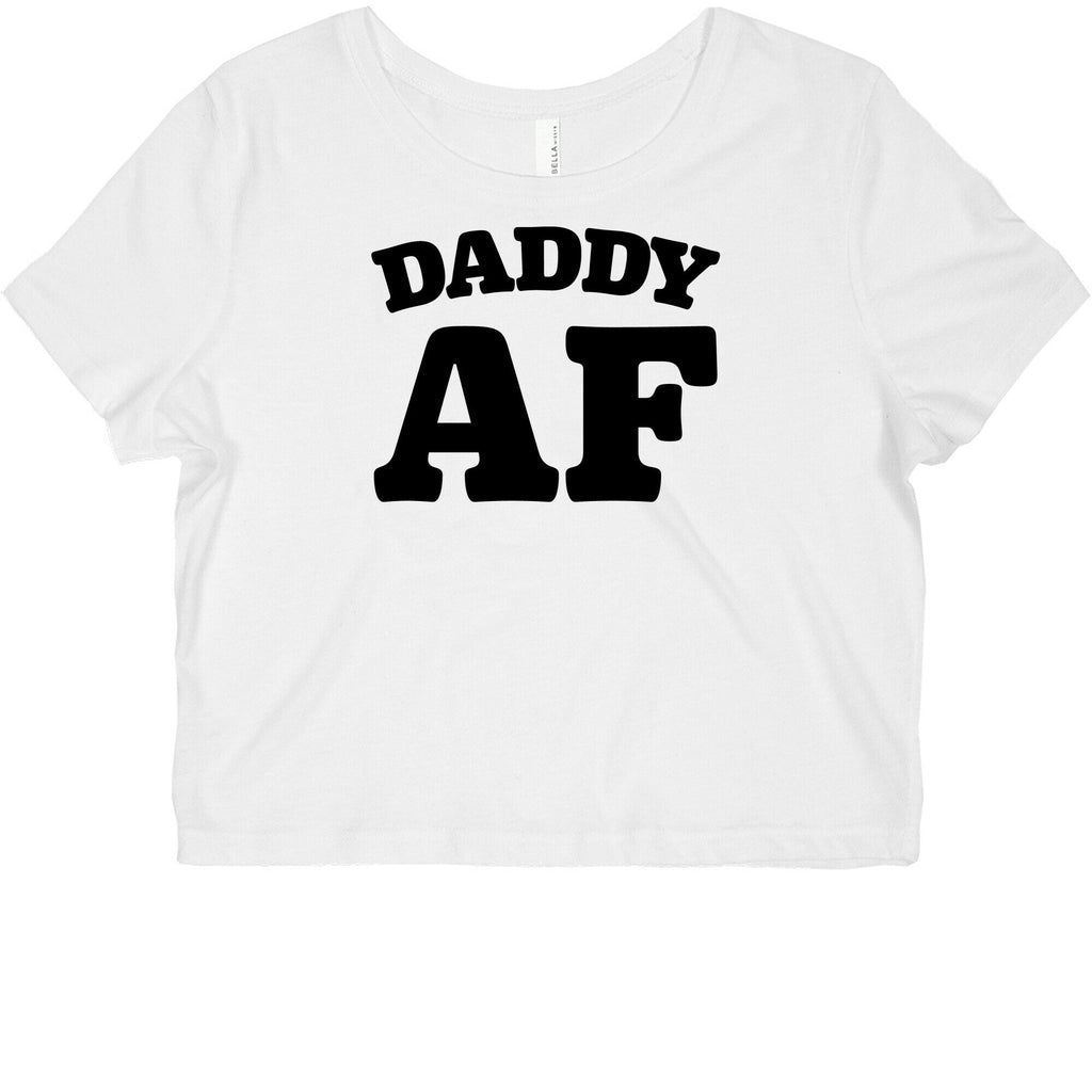 Daddy AF Graphic Baby Tee Hoodie, Sweatshirt | CoreVibeTees.com (Image 2)