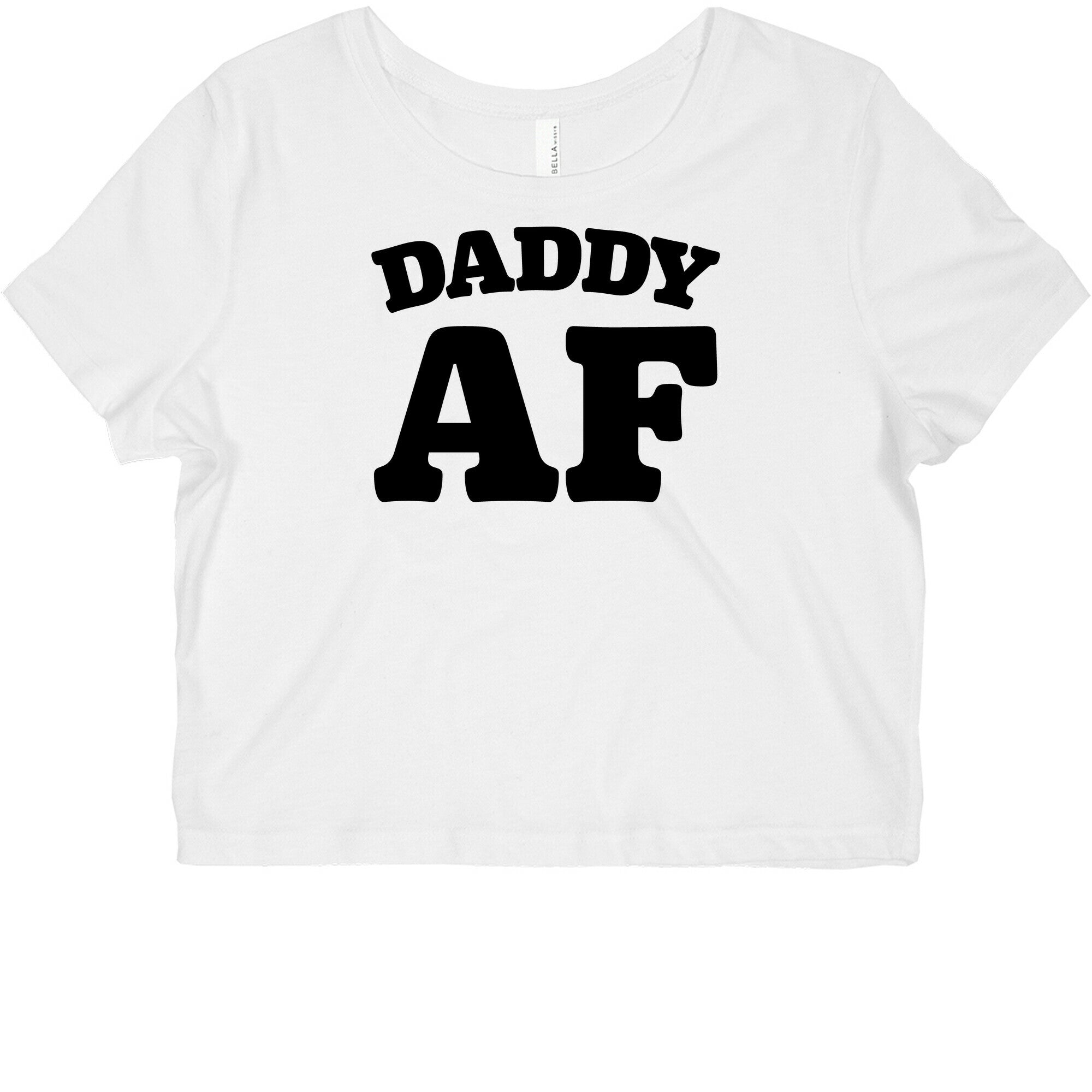 Daddy AF Graphic Baby Tee Hoodie, Sweatshirt | CoreVibeTees.com (Image 2)