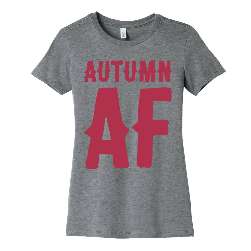 Autumn Af Women's Cotton Tee Hoodie, Sweatshirt | CoreVibeTees.com (Image 2)