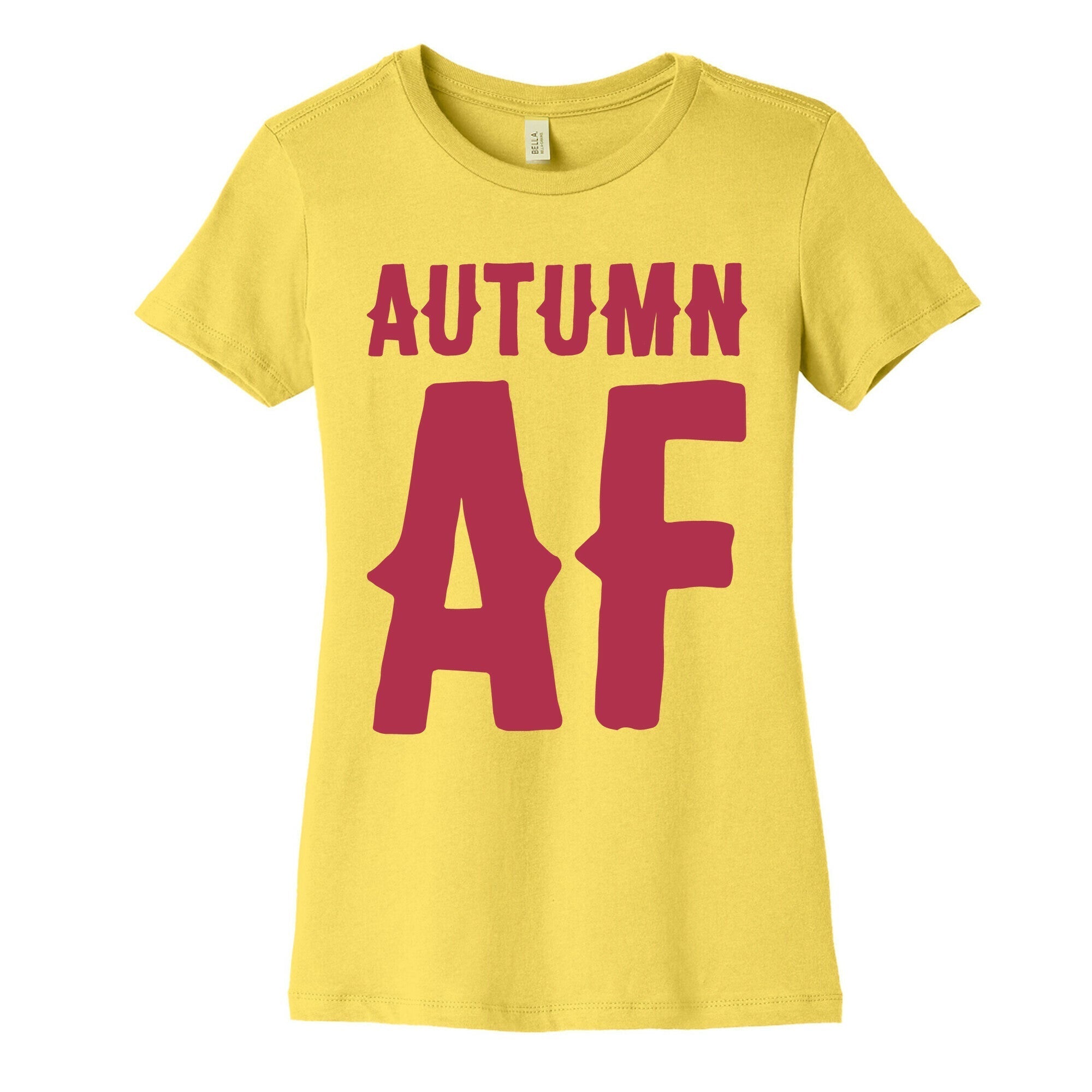 Autumn Af Women's Cotton Tee Hoodie, Sweatshirt | CoreVibeTees.com (Image 3)