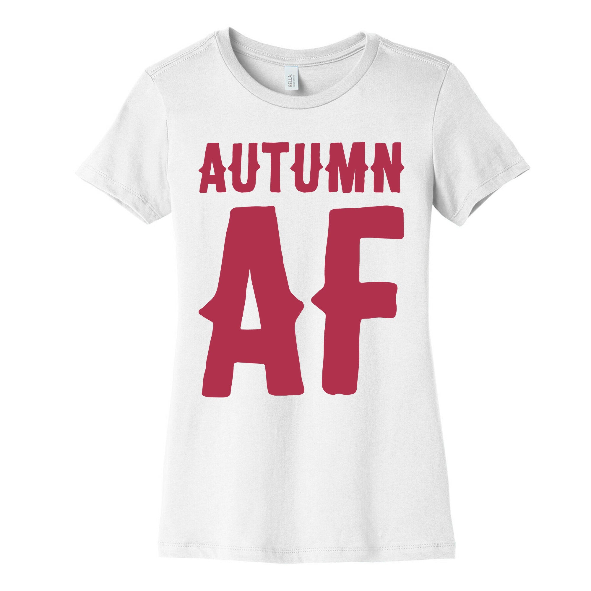 Autumn Af Women's Cotton Tee Hoodie, Sweatshirt | CoreVibeTees.com (Image 4)