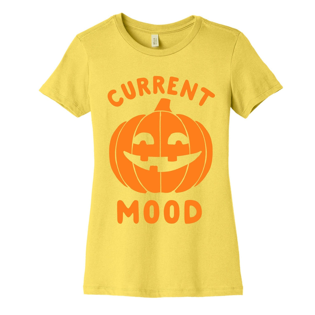 Current Mood: Halloween Women's Cotton Tee Hoodie, Sweatshirt | CoreVibeTees.com (Image 3)