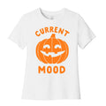 Current Mood: Halloween Women's Cotton Tee Hoodie, Sweatshirt | CoreVibeTees.com (Image 1)