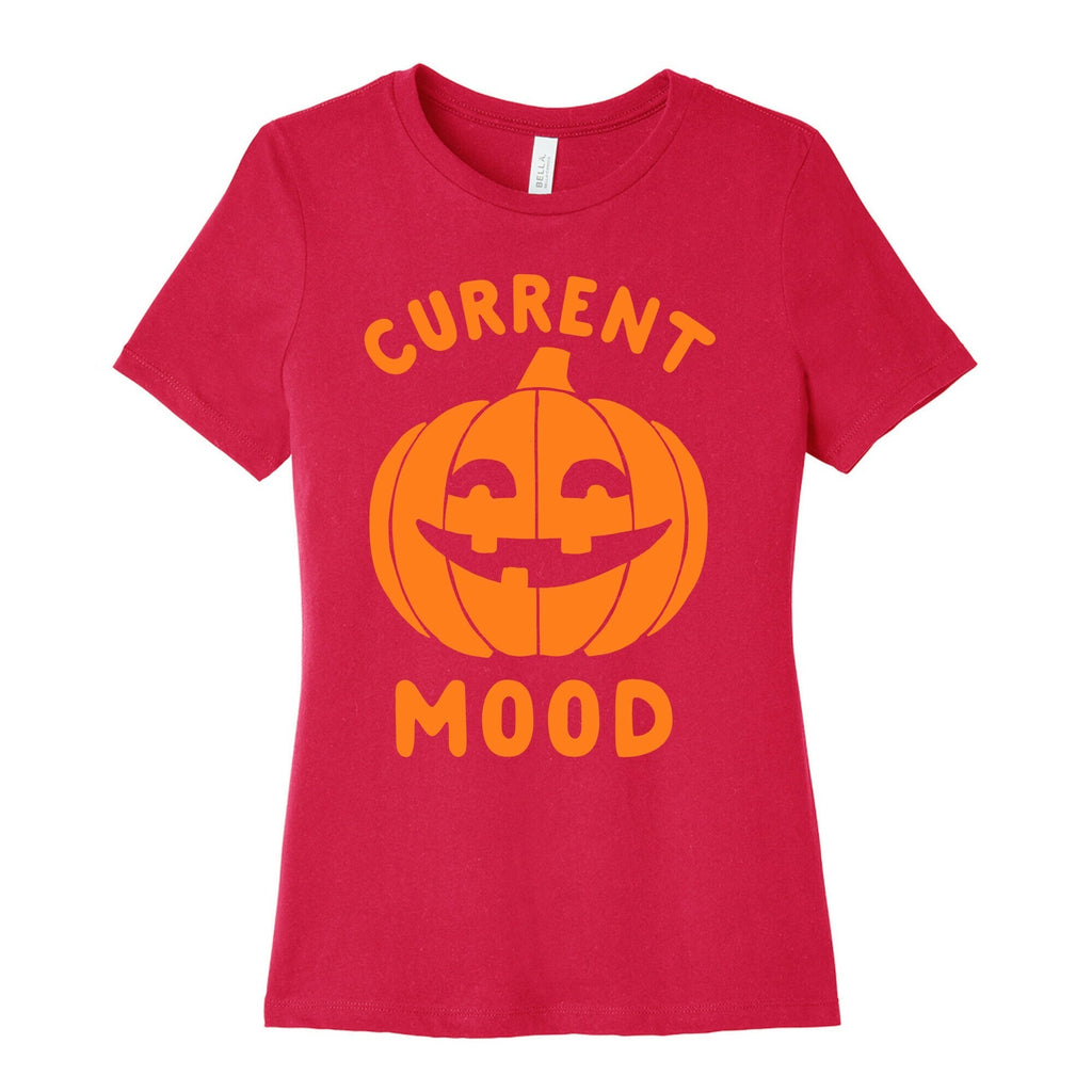 Current Mood: Halloween Women's Cotton Tee Style001 Hoodie, Sweatshirt | CoreVibeTees.com (Image 2)
