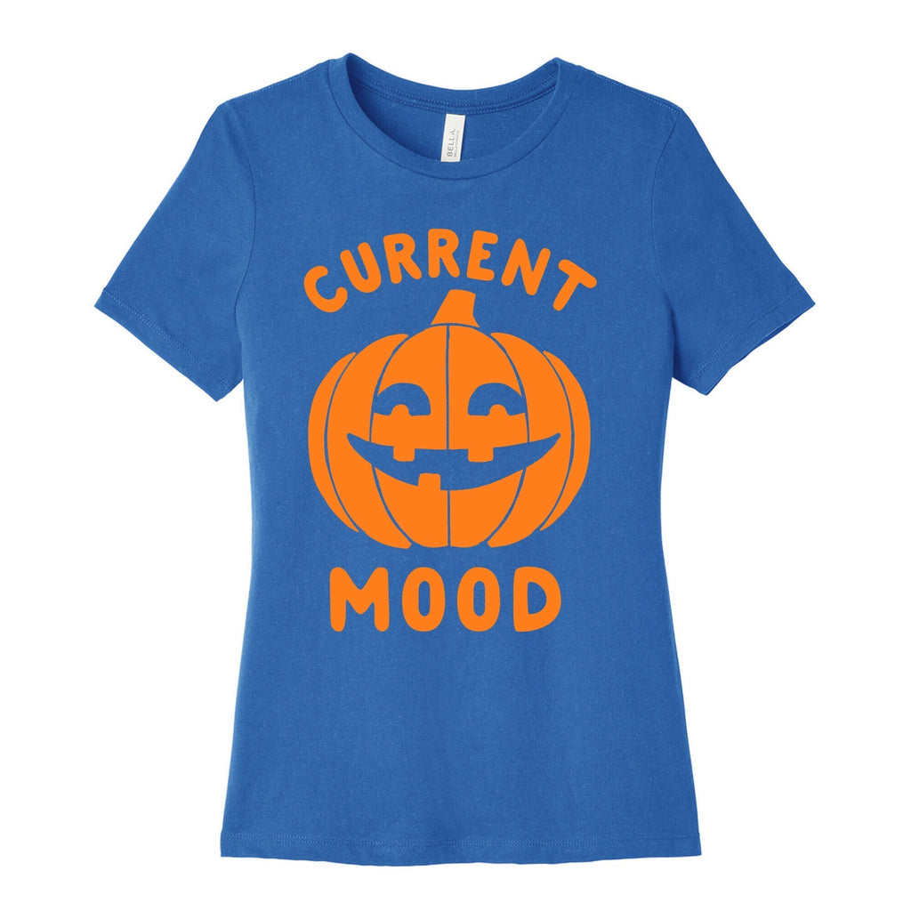 Current Mood: Halloween Women's Cotton Tee Style001 Hoodie, Sweatshirt | CoreVibeTees.com (Image 3)