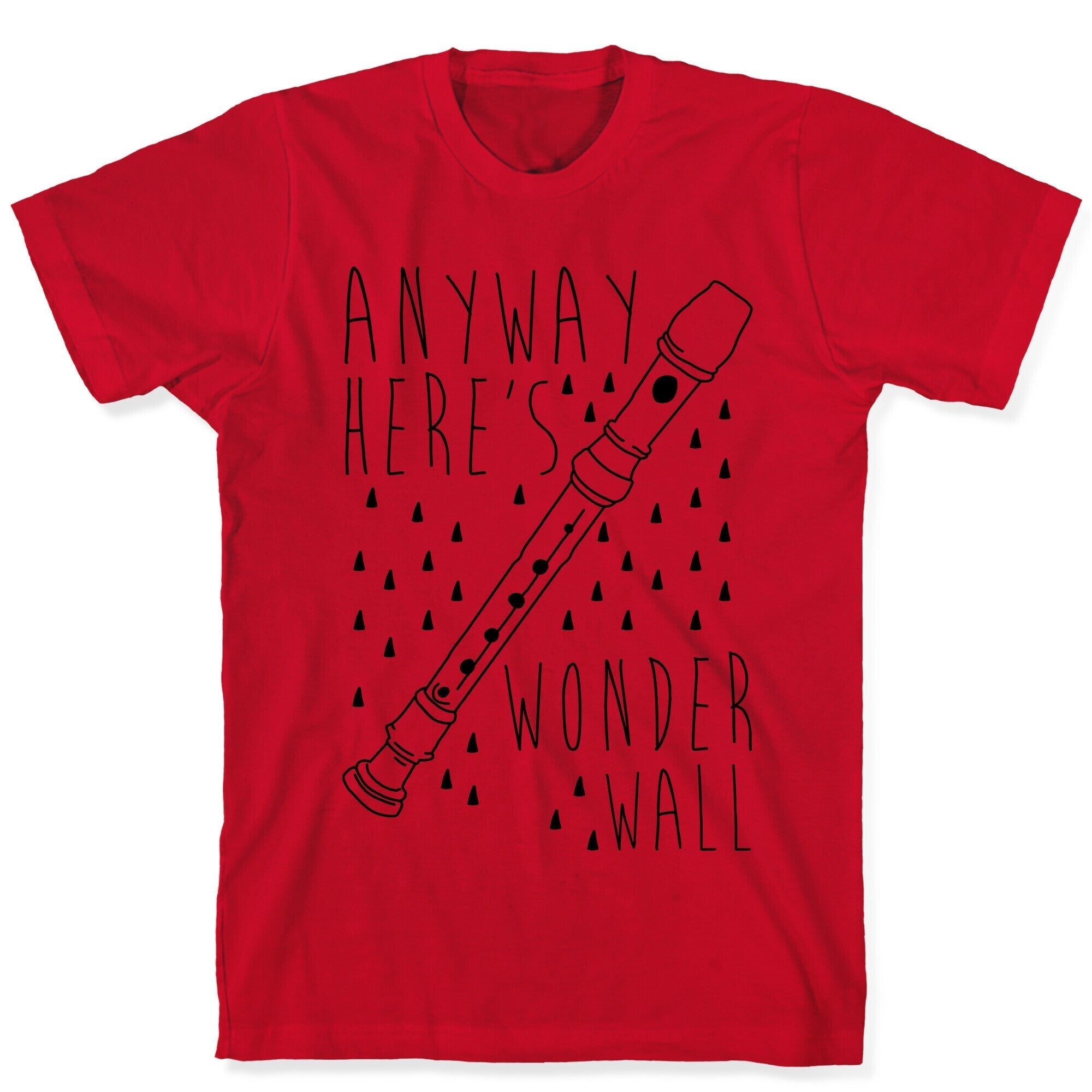 Anyway Here's Wonderwall  T-Shirt Hoodie, Sweatshirt | CoreVibeTees.com (Image 5)