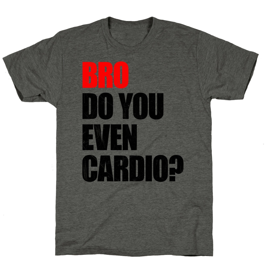 Bro Do You Even Cardio Unisex Triblend Tee Hoodie, Sweatshirt | CoreVibeTees.com (Image 2)