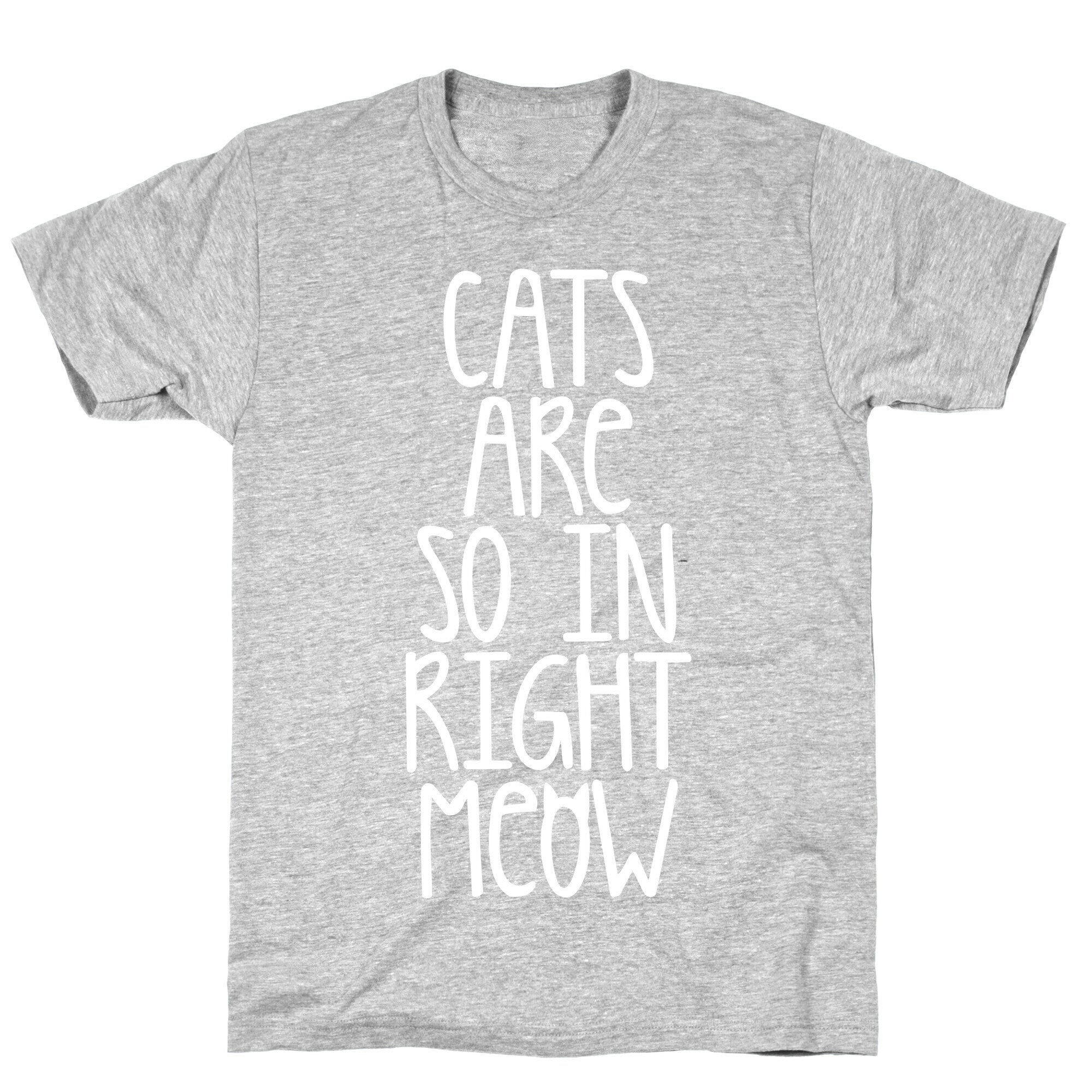 Cats Are So In Right Meow T-Shirt Hoodie, Sweatshirt | CoreVibeTees.com (Image 2)