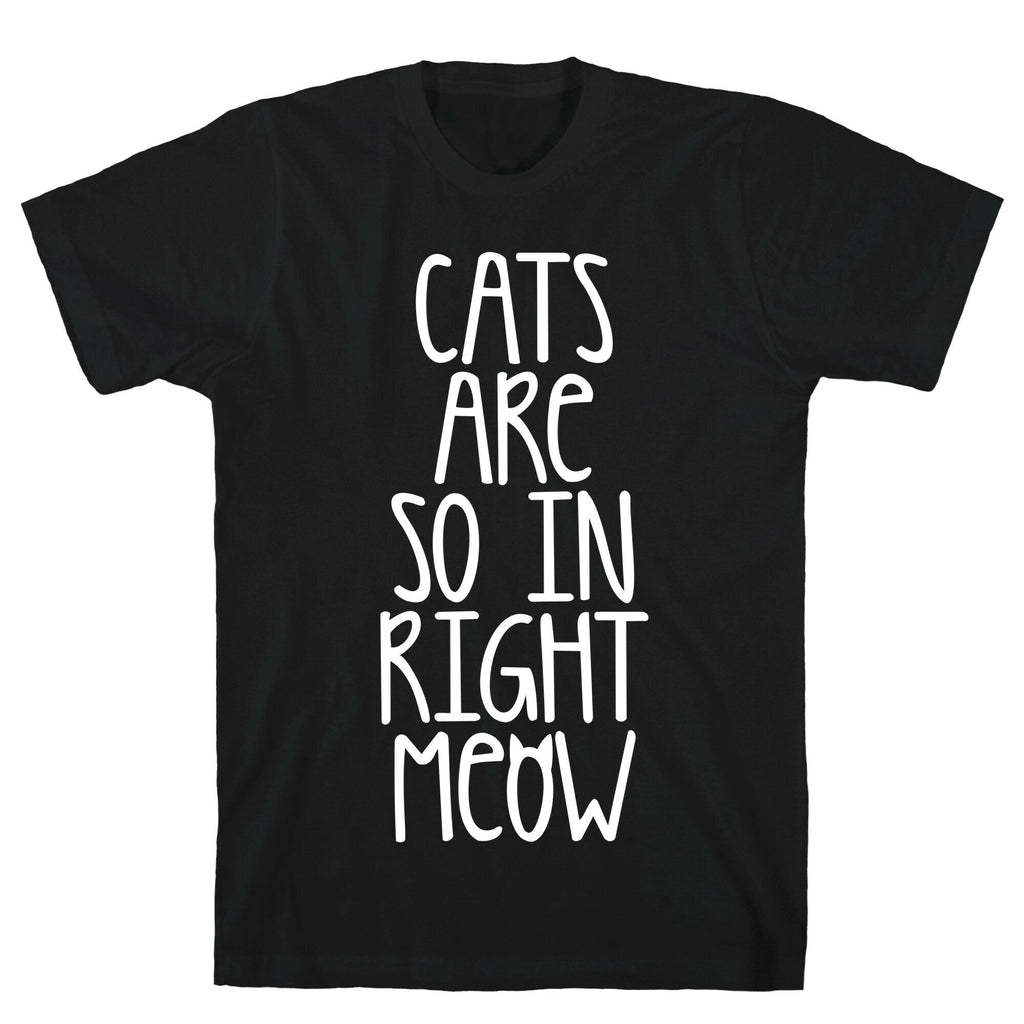 Cats Are So In Right Meow T-Shirt Hoodie, Sweatshirt | CoreVibeTees.com (Image 1)