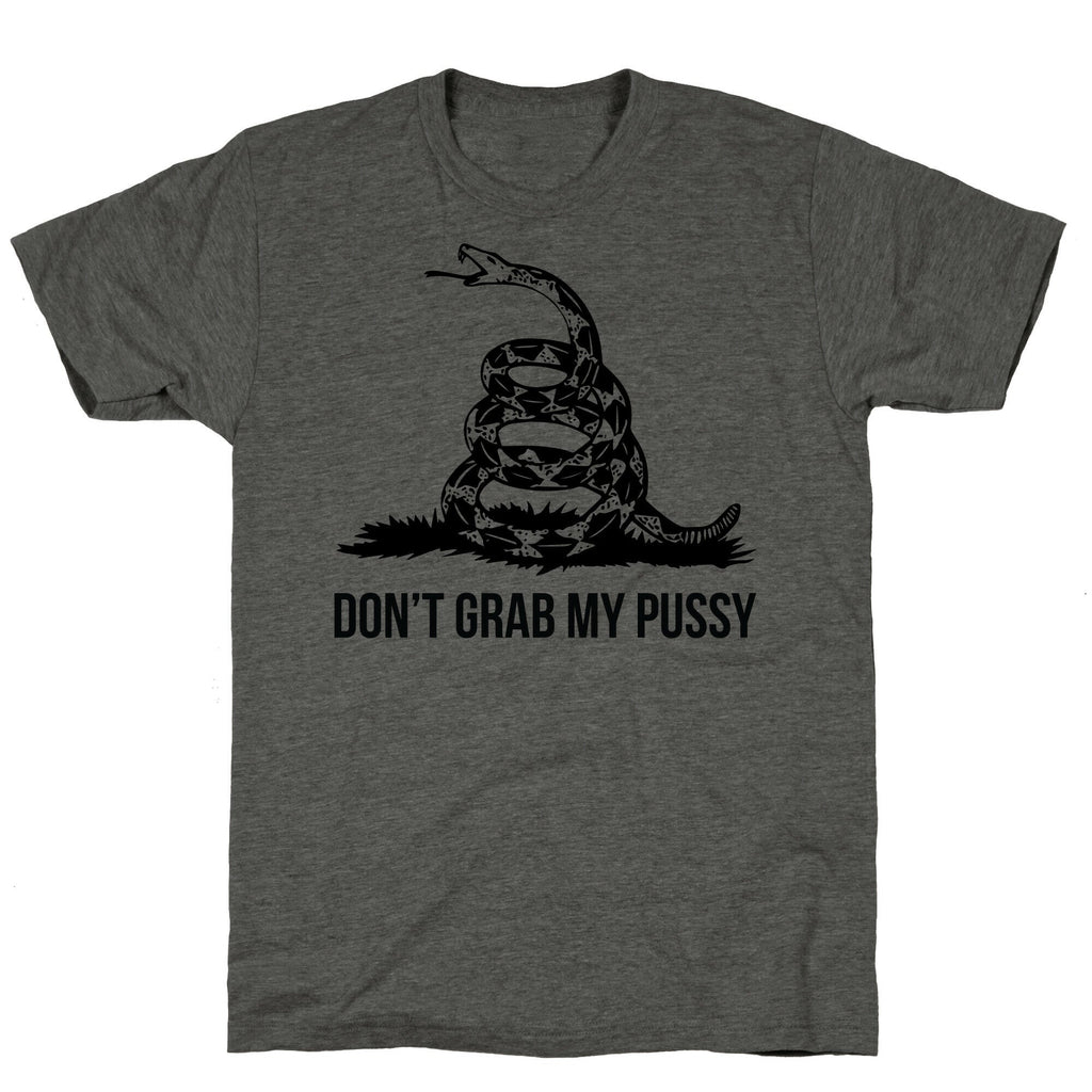 Don't Grab My Pussy Unisex Triblend Tee Hoodie, Sweatshirt | CoreVibeTees.com (Image 2)