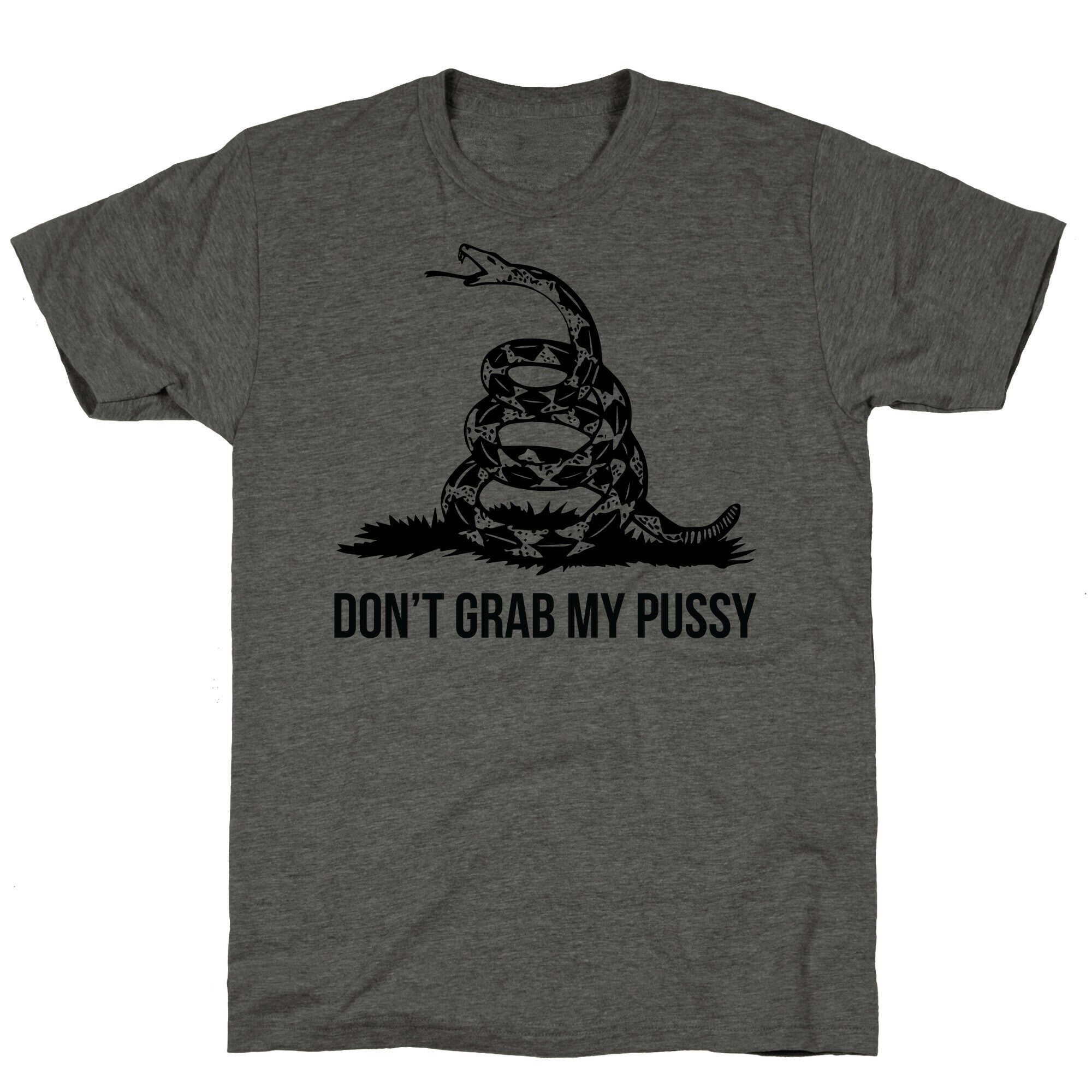 Don't Grab My Pussy Unisex Triblend Tee Hoodie, Sweatshirt | CoreVibeTees.com (Image 2)