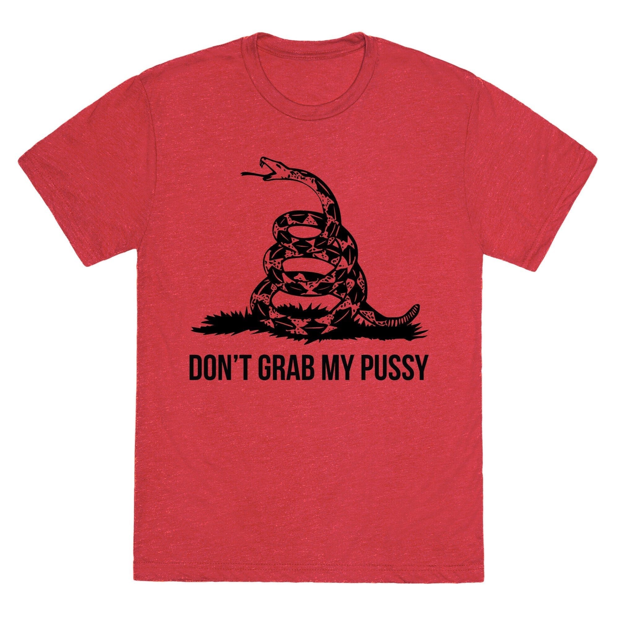 Don't Grab My Pussy Unisex Triblend Tee Hoodie, Sweatshirt | CoreVibeTees.com (Image 3)