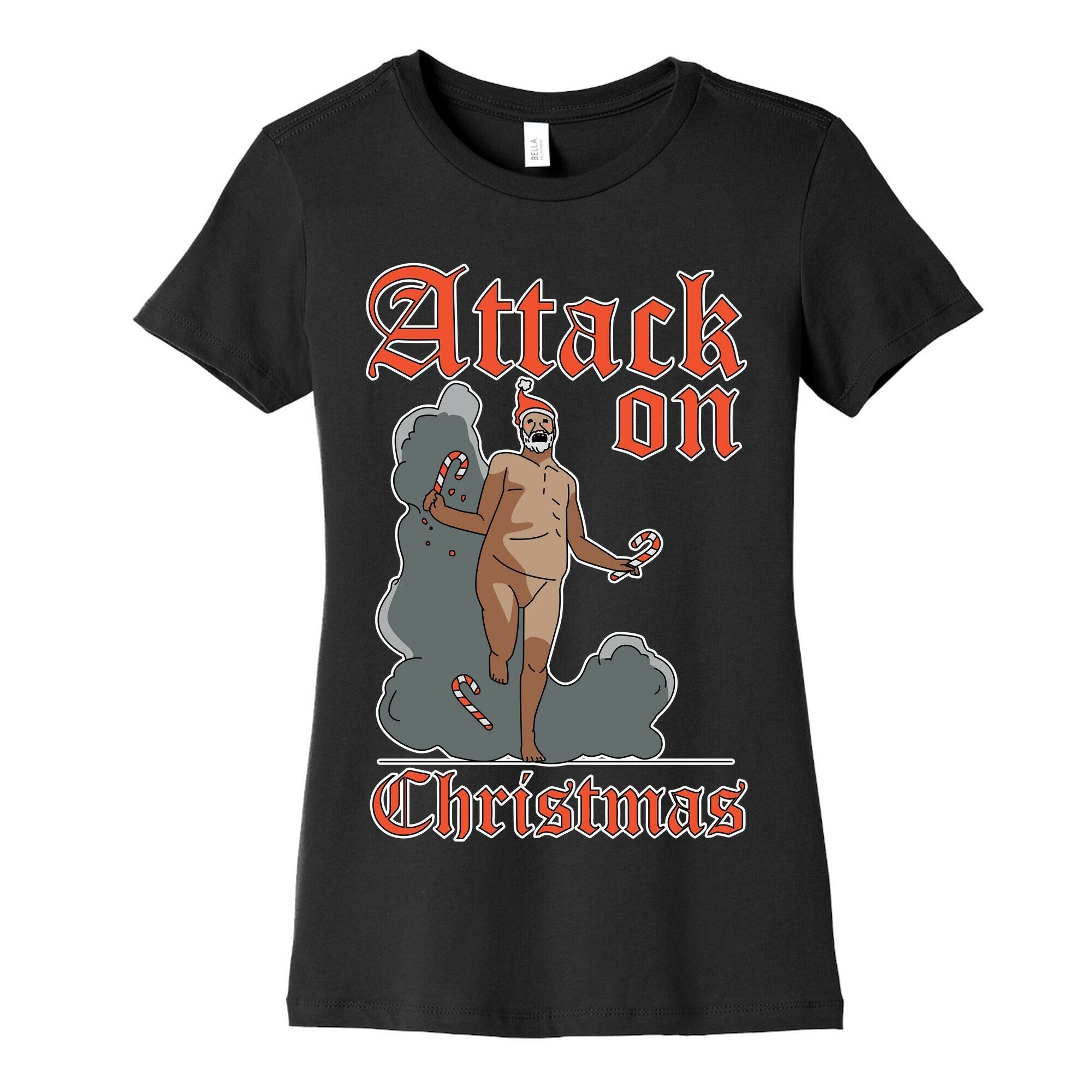 Attack On Christmas Women's Cotton Tee Hoodie, Sweatshirt | CoreVibeTees.com (Image 5)