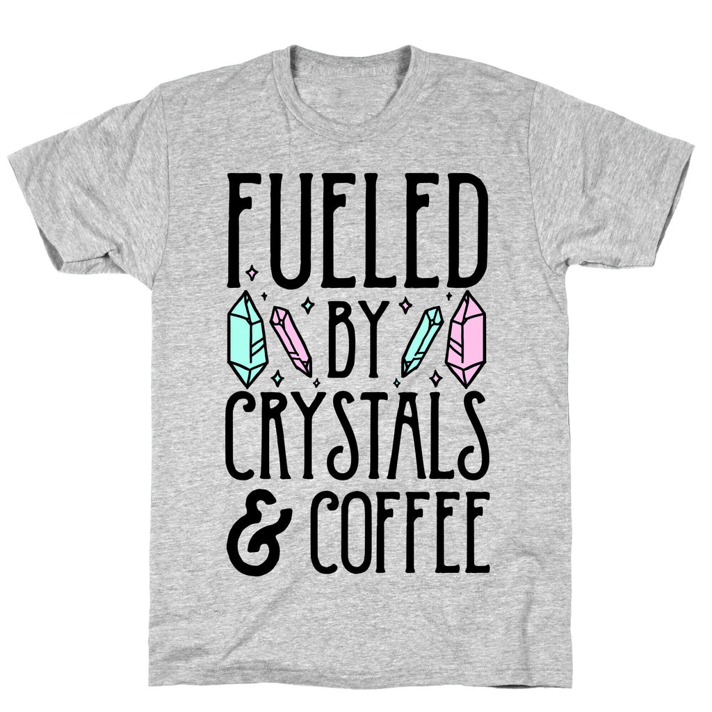 Fueled By Crystals & Coffee T-Shirt Hoodie, Sweatshirt | CoreVibeTees.com (Image 3)