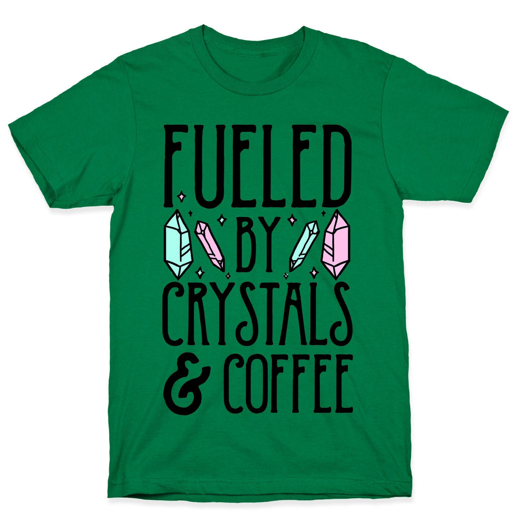Fueled By Crystals & Coffee T-Shirt Hoodie, Sweatshirt | CoreVibeTees.com (Image 4)