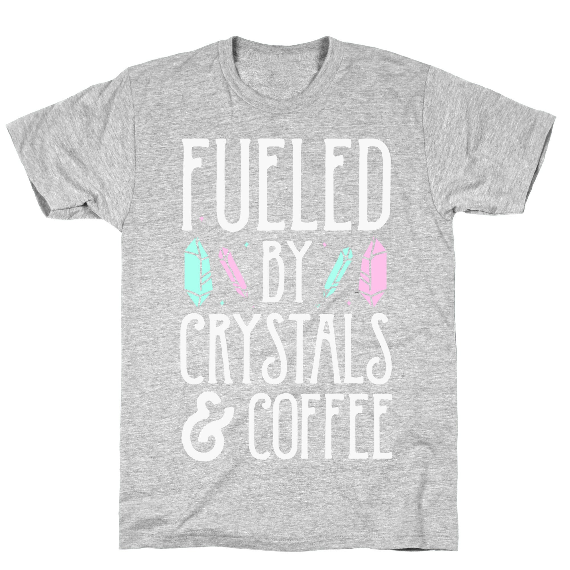 Fueled By Crystals & Coffee T-Shirt Style001 Hoodie, Sweatshirt | CoreVibeTees.com (Image 2)
