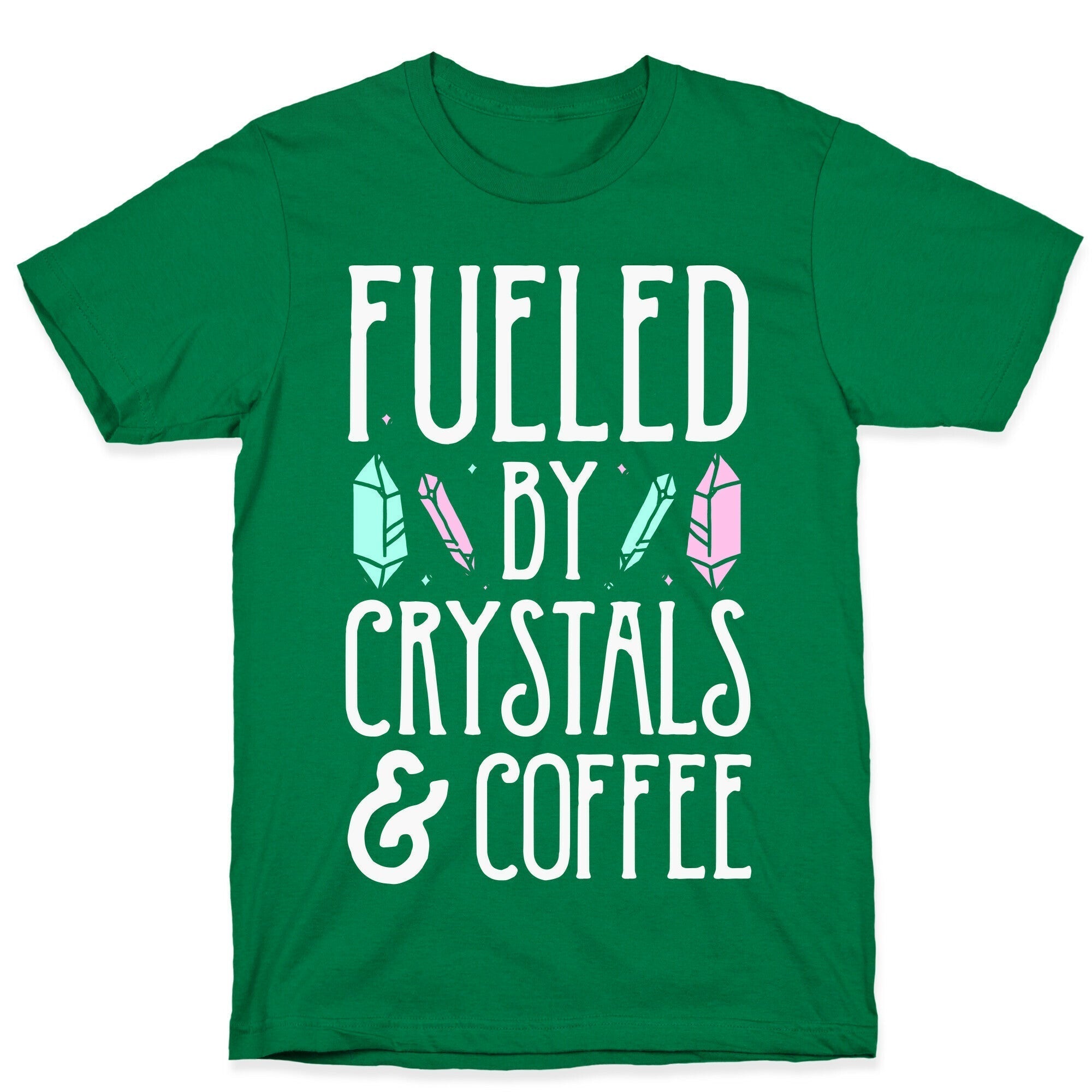 Fueled By Crystals & Coffee T-Shirt Style001 Hoodie, Sweatshirt | CoreVibeTees.com (Image 3)