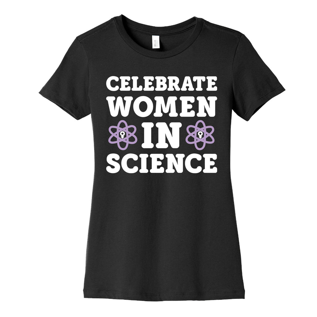 Celebrate Women In Science Women's Cotton Tee Hoodie, Sweatshirt | CoreVibeTees.com (Image 5)