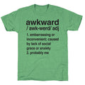 Awkward Definition Unisex Triblend Tee Hoodie, Sweatshirt | CoreVibeTees.com (Image 1)