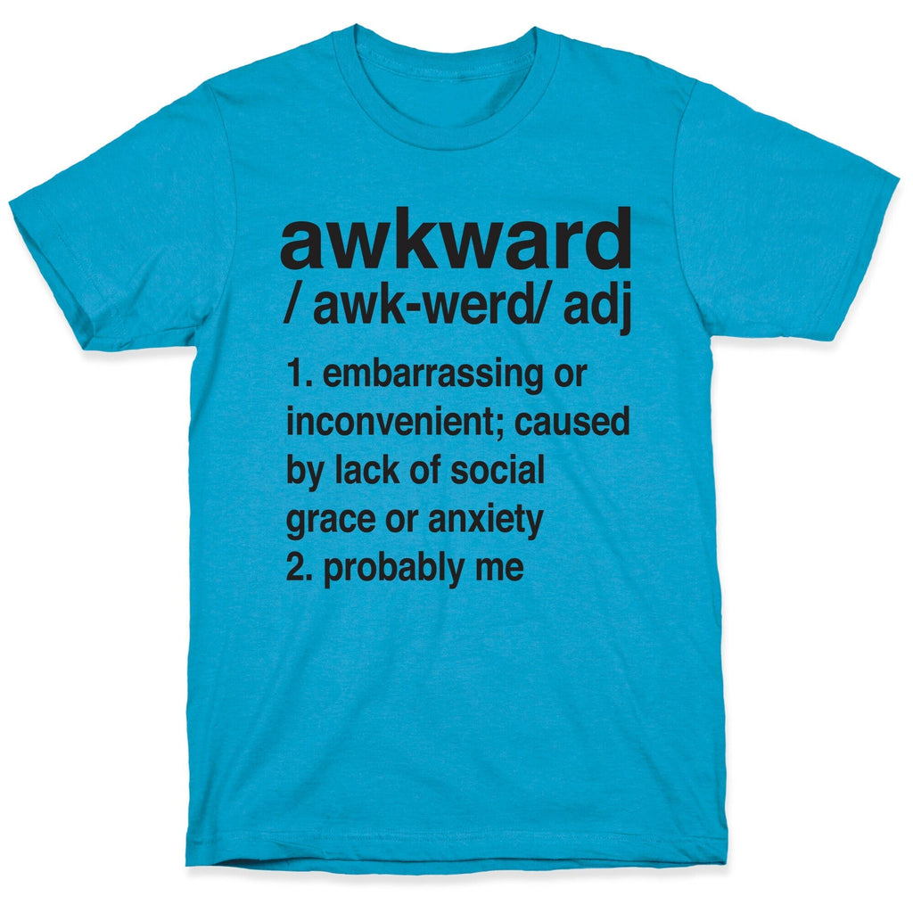 Awkward Definition Unisex Triblend Tee Hoodie, Sweatshirt | CoreVibeTees.com (Image 5)