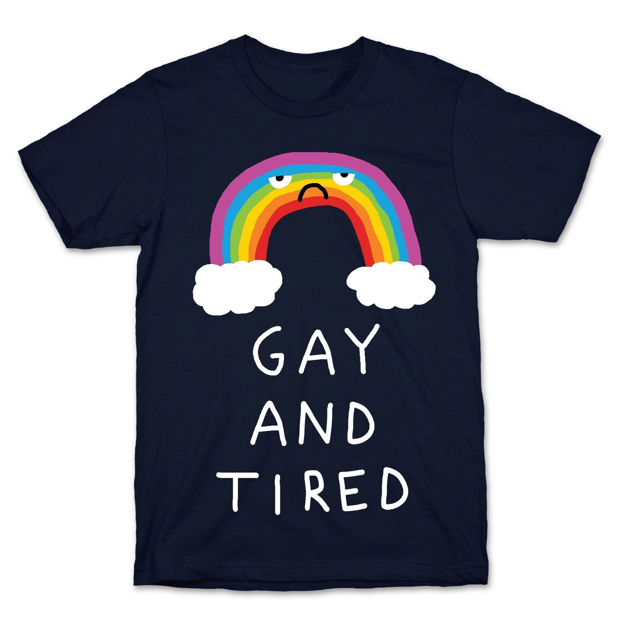 Gay And Tired T-Shirt Style001 Hoodie, Sweatshirt | CoreVibeTees.com (Image 4)