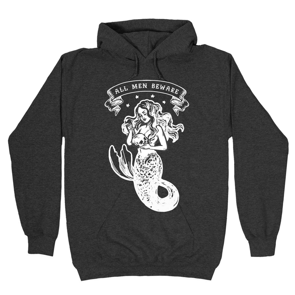 All Men Beware Vintage Mermaid Hoodie Style001 T-Shirts, Sweatshirt | CoreVibeTees.com (Image 3)