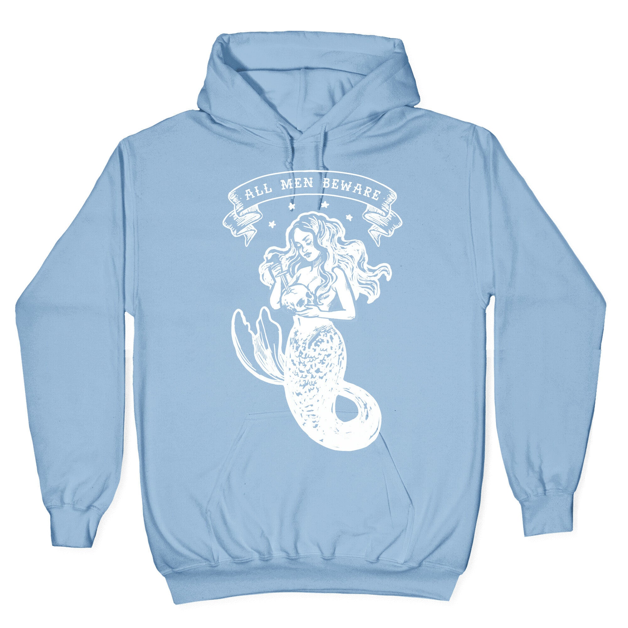 All Men Beware Vintage Mermaid Hoodie Style001 T-Shirts, Sweatshirt | CoreVibeTees.com (Image 4)